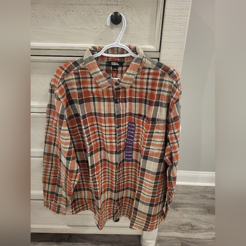 Eddie Bauer Multicolor Flannel Shirt